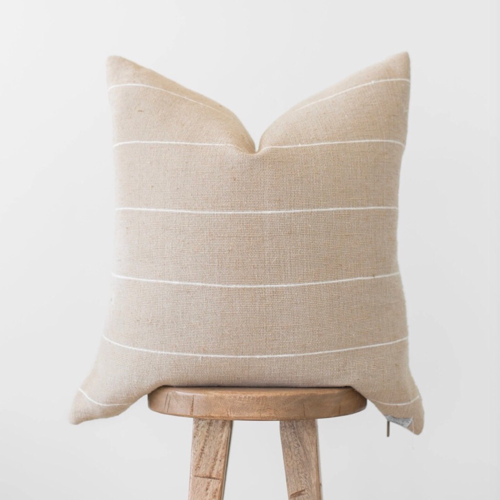 Woven Nook Wren pillow cover 22”x22”